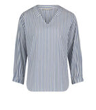 Gestreepte blouse 3/4e-mouwen image number 2
