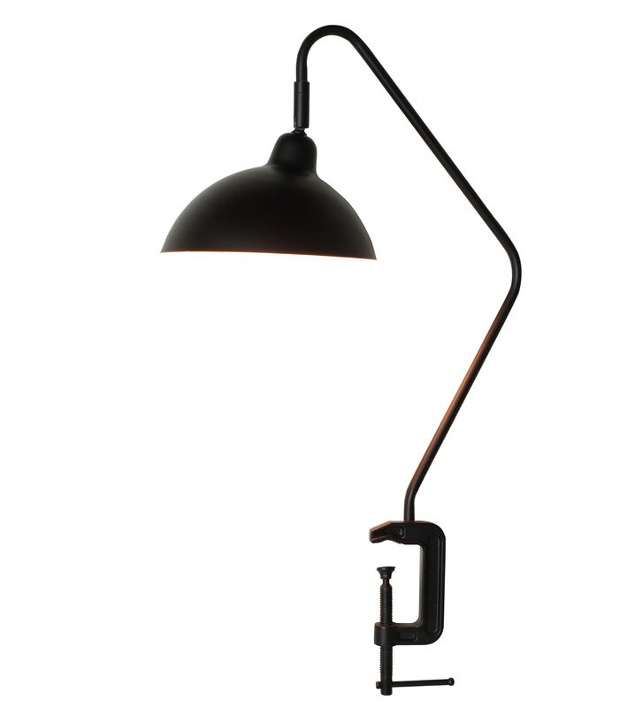Lampe de bureau avec pince Orion - Noir - 36x22x69 cm image number 2