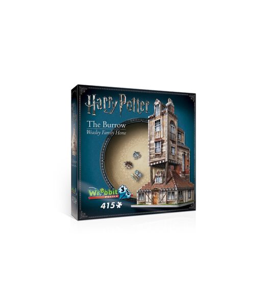 3D Puzzel - Harry Potter The Burrow - 415 stukjes