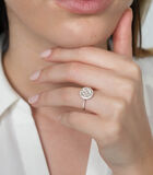Ring 'Pompadour' witgoud en diamanten image number 2