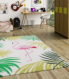 Vloerkleed Design Faro Tropical Flamingo image number 1