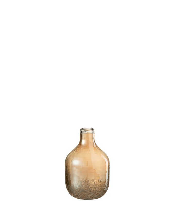 Vase Ambre Verre Or Small image number 0