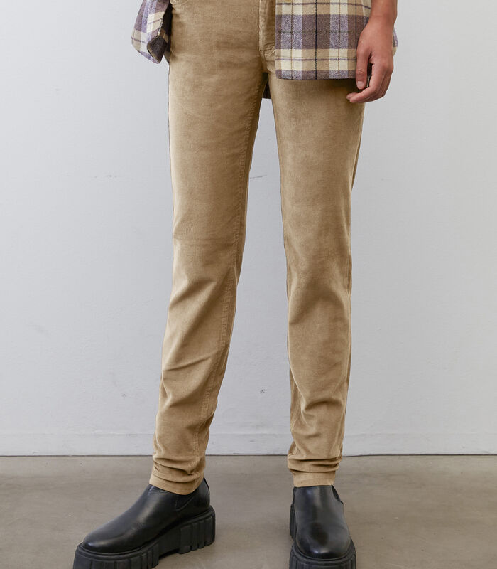 Pantalon de fin velours côtelé modèle LULEA slim image number 0
