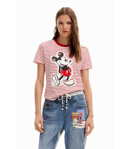 Dames-T-shirt Mickey Patch