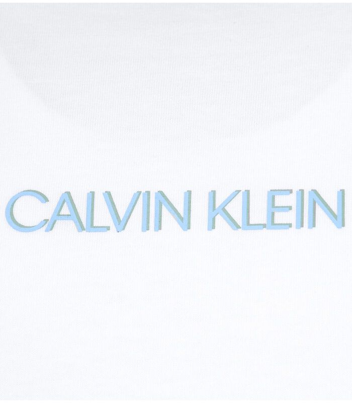 Calvin Klein T-Shirt Shadow Logo Blanc image number 2
