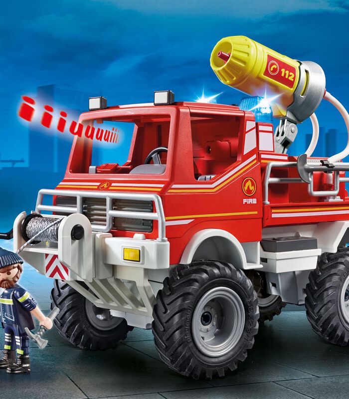 4x4 de pompier avec lance-eau  -  9466 véhicule pour enfants image number 3