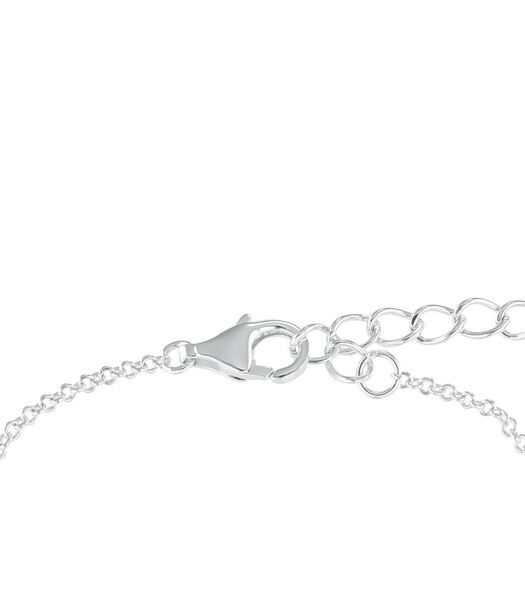 Armband pour fille, argent 925 sterling, zirconium synth. | lune