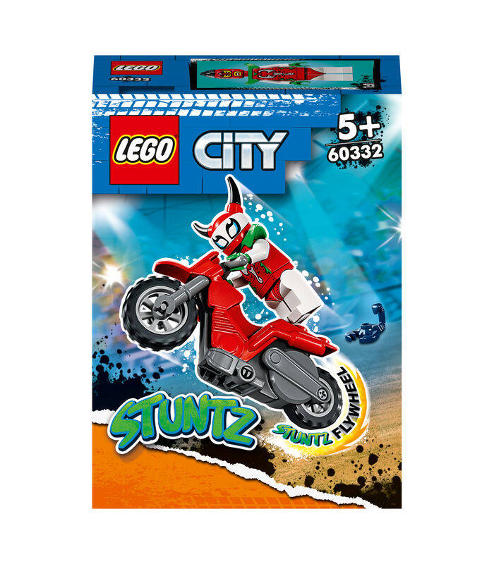 LEGO City Stuntz Reckless Scorpion Stunt Bike (60332) image number 0
