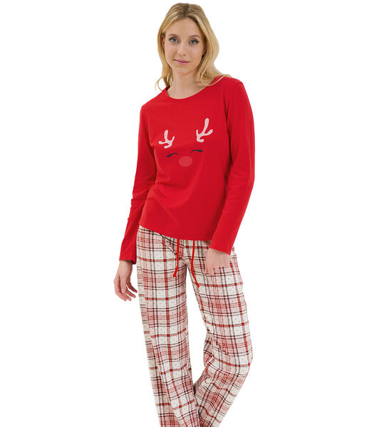 Pyjama broek top lange mouwen Holiday