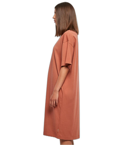 Robe T-shirt longue bio oversize femme
