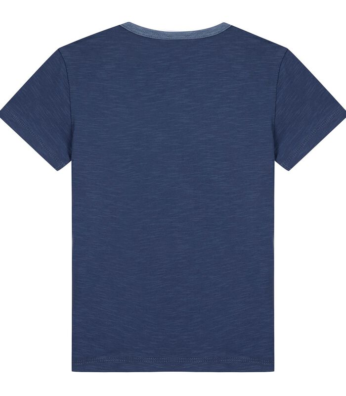 Oeko-Tex® T-shirt met korte mouwen en zakje image number 1