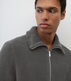 Pull camionneur en maille chenille de coupe Relaxed Fit image number 4