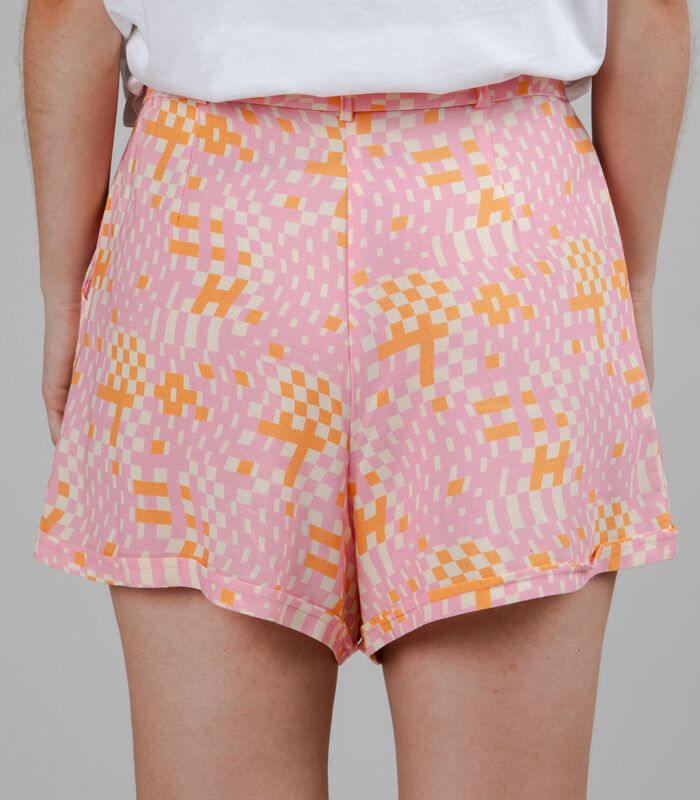 Dizzy Belted Shorts Rose image number 3