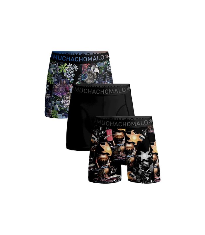 Muchachomalo Boxer-shorts Lot de 3 Stone Beetle image number 0