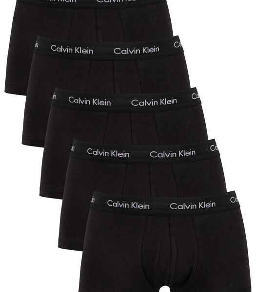 5 Pack Low-Rise Trunks