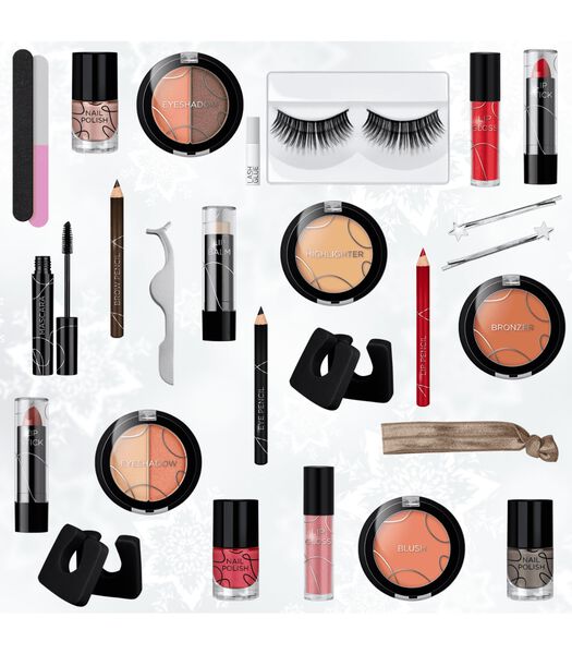 Make-up en accessoires “Sterrennacht” Adventskalender