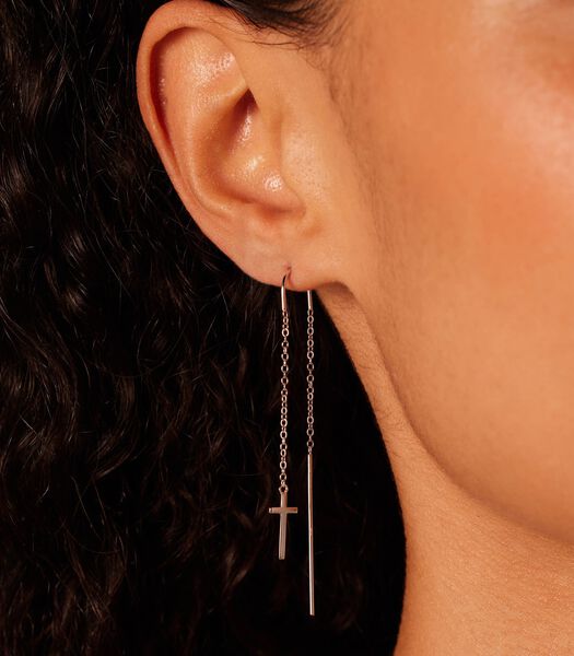 Femmes - Pendentif d'oreille avec placage