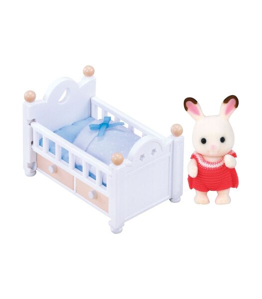 Le bébé lapin chocolat et le lit 5017