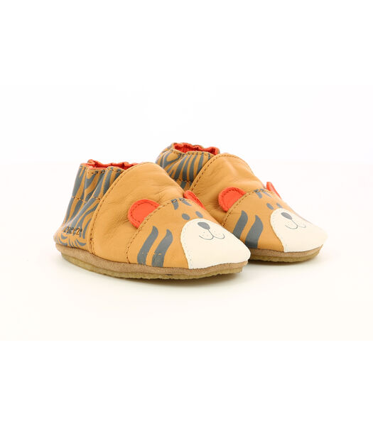 Chaussons Cuir Robeez Awesome Tiger