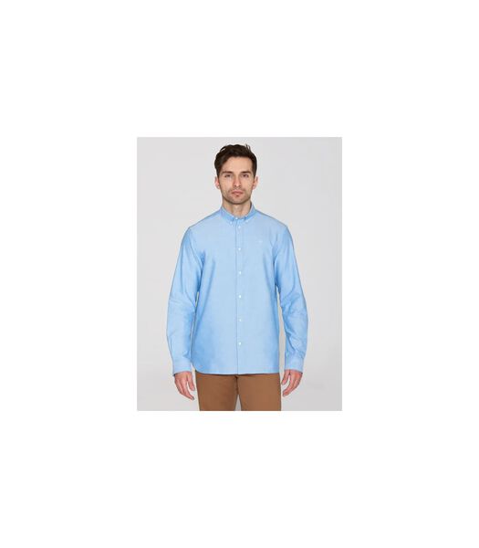 ConnaissancesCotton Apparel Shirt Melange Light Blue