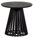 Table d'Appoint - Bois - Noir - 48x50x50 - Slats High image number 0