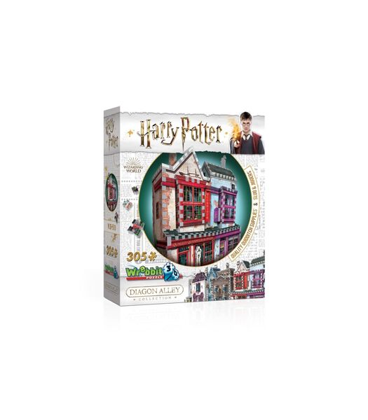 Casse-tête 3D - Accessoires de quidditch de qualité Harry Potter & Slug & Jiggers - 305 pièces