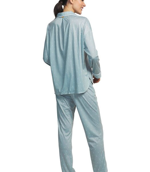 Pyjama broek shirt lange mouwen Algodon