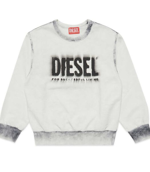 Diesel Squak Over Crewneck Sweatshirt