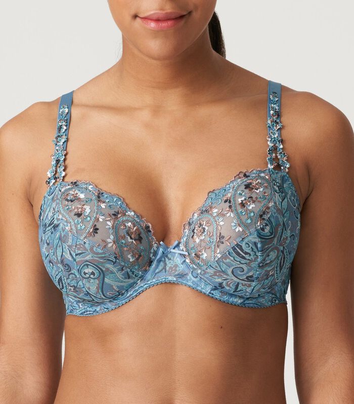 ALALIA Autumn Blue plunge bh image number 0