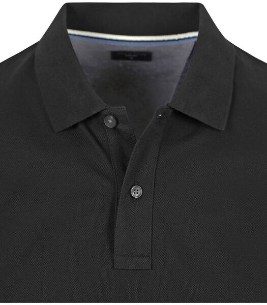 Poloshirt Piqué Zwart