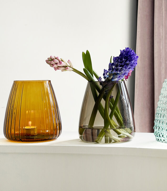 DIM vase stripe small ambre clair image number 2