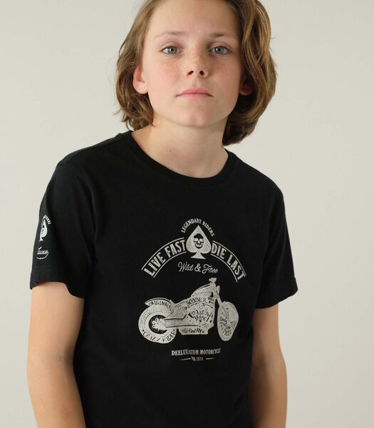 PARK - T-shirt à motif moto pour garçon