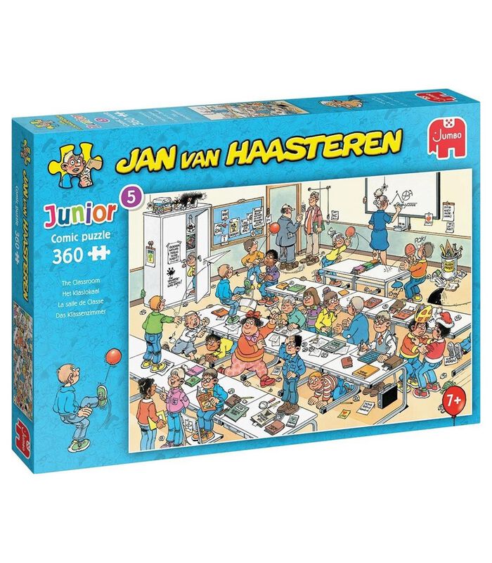 Jan van Haasteren Junior Puzzel Klaslokaal - 360 stukjes image number 0