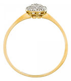 Ring 'Mon rayon de soleil' geelgoud en diamanten image number 4