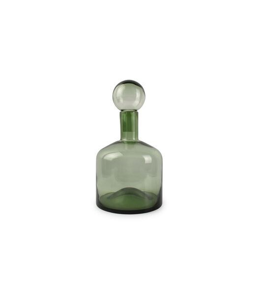 Vase avec bouchon 22xH40,5cm vert Fera