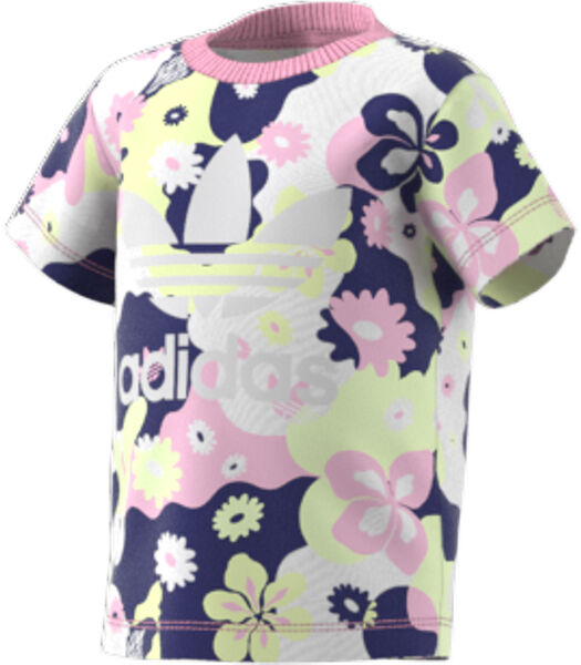 Meisjes-T-shirt Flower Allover Print