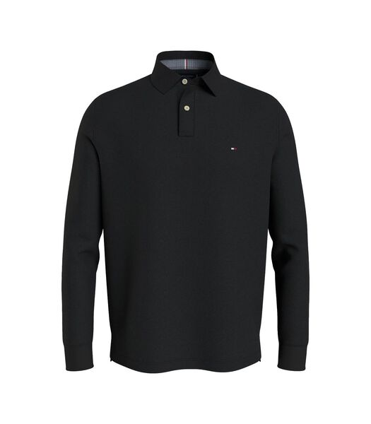 Tommy Hilfiger Big And Tall - Polo à manches longues Noir
