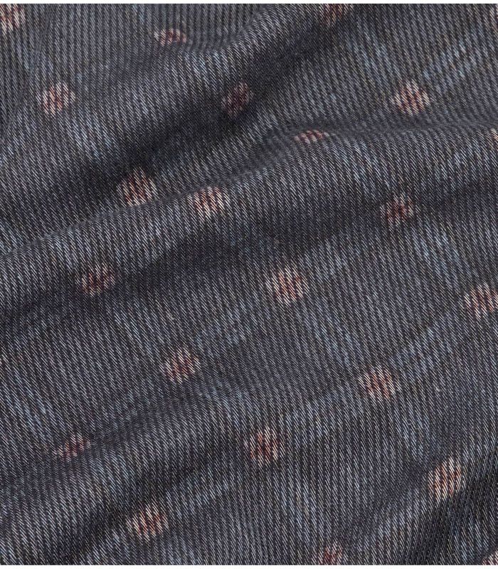 Sjaal Lamswol Donkerblauw Twill image number 1