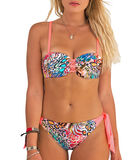 Bandeau-bikinitop met dierenprint Ibiza image number 1