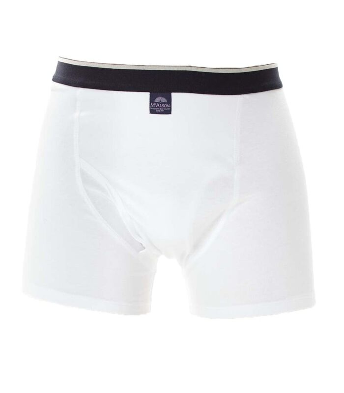 Mannen Jersey Boxer- Wit image number 0