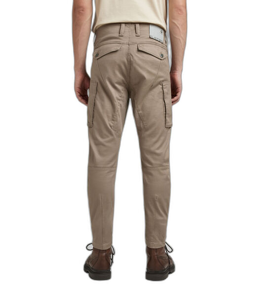 Pantalon cargo à poche zippé 3D