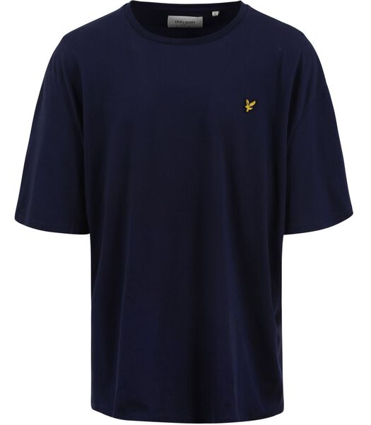 Plussize T-shirt Donkerblauw