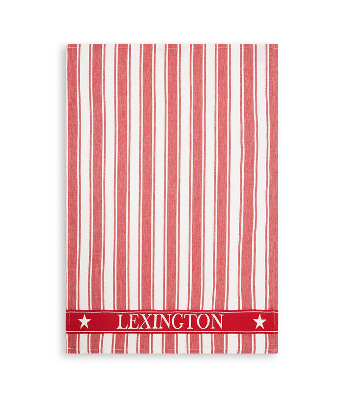 Icons Cotton Twill Waffle Striped Kitchen Towel image number 0