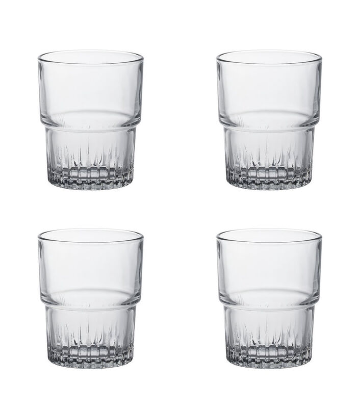 Gobelet Empilable 1830C 20 cl Transparent 4 pc(s) image number 0