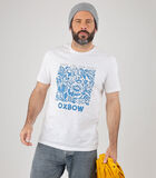 T-shirt met korte mouwen en print O2TEROSK image number 1