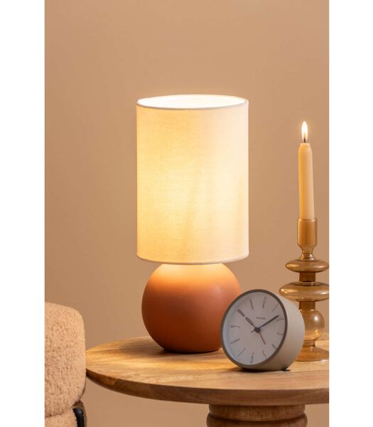 Lampe de Table Alma Ball - Brun - Ø16cm