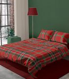 Housse de couette Colpasso Red Green Flanelle image number 1