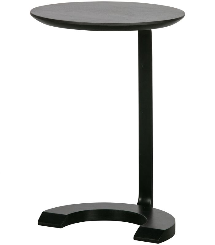 Table d'appoint - Métal/bois - Noir - 57x39x39 cm- Floor image number 0