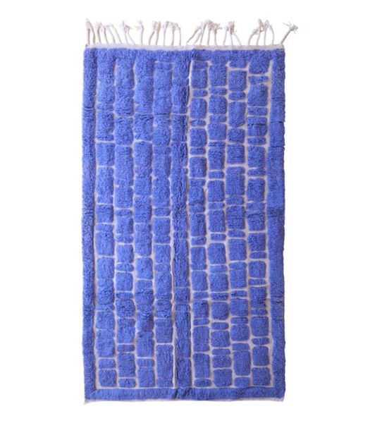 Tapis Berbere marocain pure laine 192 x 300 cm