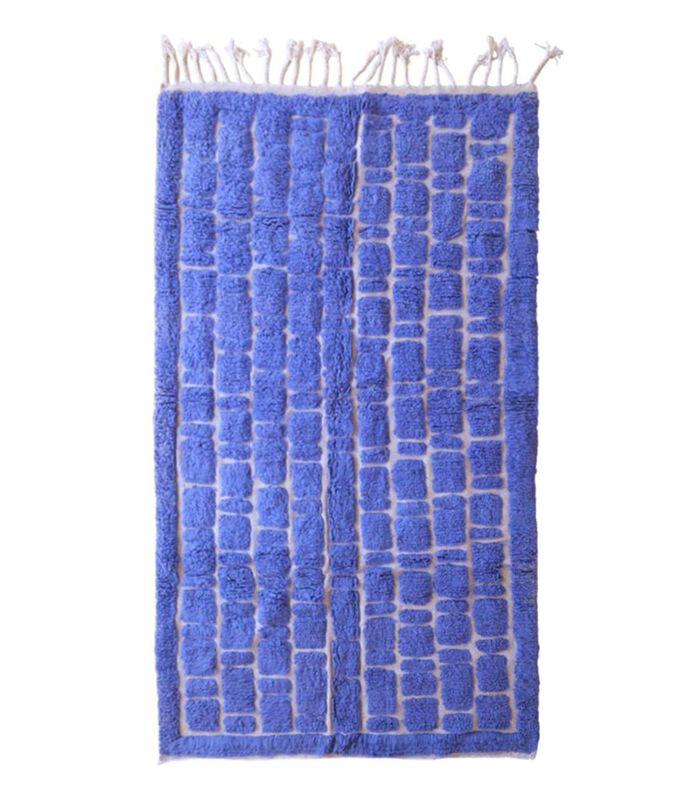 Marokkaans berber tapijt pure wol 192 x 300 cm image number 0